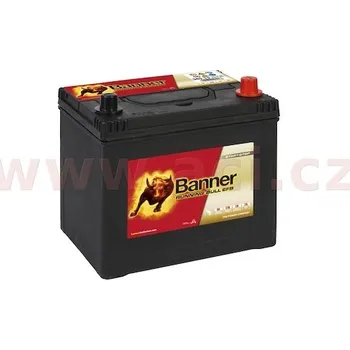 Auto-moto 65Ah baterie, 550A, pravá BANNER Running Bull EFB 233x173x203(225)