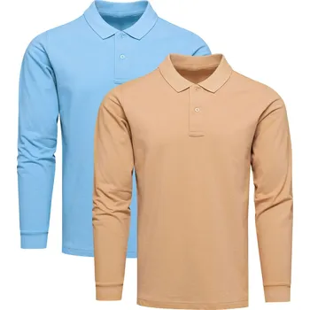 Pánské tričko Recea Pánská sada triček Savar nebesky modrá XL