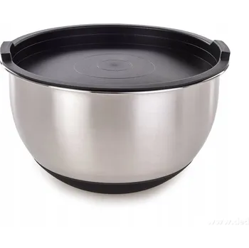 DEDRA 2000 ml nerezová kynoucí mísa s víkem a protiskluzovým dnem