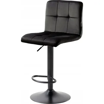 Barová židle Viking Barová Židle , černá, 107 cm, látka