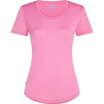 Dámské tričko Dámské tričko Merino Blend 125 Cool-Lite Sphere SS Scoop Tee Icebreaker Pop velikost oblečení M