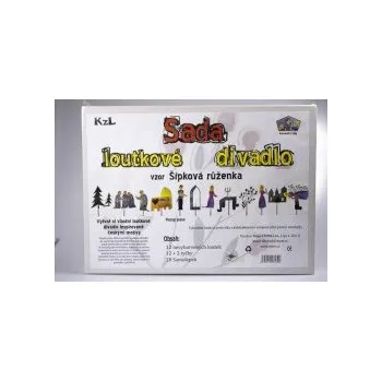 Loutkové divadlo ŠÍPKOVÁ RŮŽENKA 12 ks 981-32