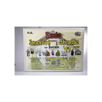 Loutkové divadlo BETLÉM 12 ks 981-33
