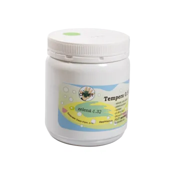 Vodová barva Tempera 0,5 kg - /32-světle zelená bte32