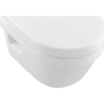 Klozet Villeroy & Boch Architectura - Závěsné WC Compact se se dátkem SoftClosing, DirectFlush, CeramicPlus, alpská bílá