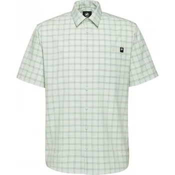 Pánské tričko Mammut Lenni Shirt Men 1303 silver sage-strata zelená S