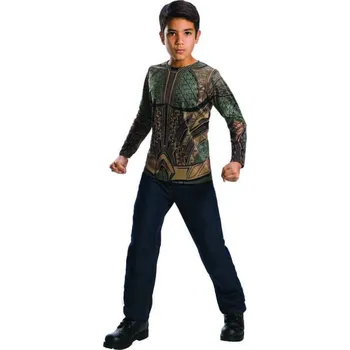 Karnevalový kostým Rubies USA - Chlapecké tričko Aquaman - Liga spravedlnosti - 5-7 years