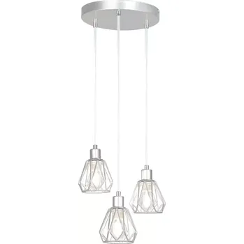 Visící lampa OKIRA TYP 1, stříbrná - SLEVA 3% s kodem radost25