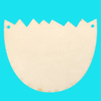 Dřevěná hračka Dřevěný výřez z překližky, VAJÍČKO, 12x9,5cm, 1ks