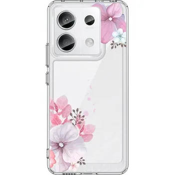 Pouzdro na mobilní telefon Kryt Xiaomi Redmi Note 13 Pro 5G Image pevný Violet Blossom (obal neboli pouzdro na Xiaomi Redmi Note 13 Pro 5G)