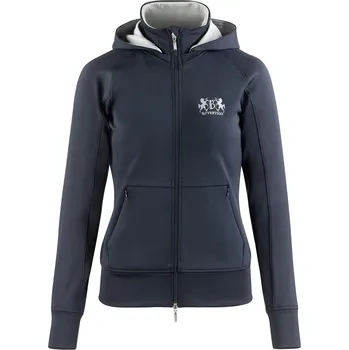 Jezdecká mikina B Vertigo Mikina Hoodie Barva: Tmavě modrá, Velikost: 36