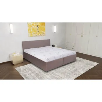 Postel Pohoda Čalouněná postel Ellen 180x200 s matrací Miami Zvolte látku: letto 11, Barva nožiček: Dřevo Palisandr 15 cm
