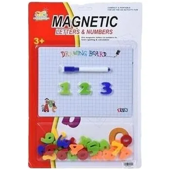 Magnetická kreslící tabulka Tablica z magnetycznymi cyframi