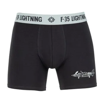 Boxerky Boxerky Fostex F-35 Lightning - šedé, M
