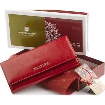 Peněženka Peterson PTN PL-467 - červená