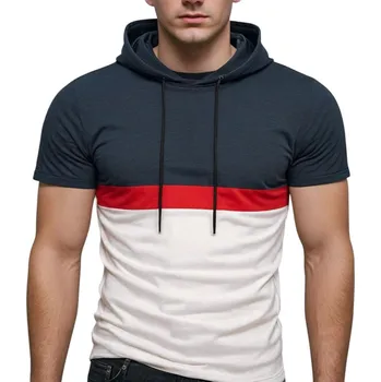 Pánské tričko Recea Pánské tričko s kapucí Talatonuw vícebarevná L