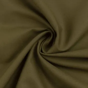 SWAFING Bavlněná látka Heide olivová