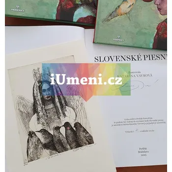 Umění Slovenské piesne : limitovaná edícia s grafikou - Ľubomír Feldek, ilustrovala (SK)