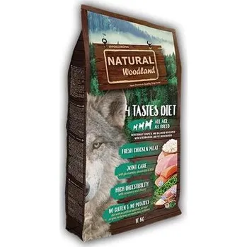 Krmivo pro psa Natural Woodland 4 TASTES Diet 10 kg