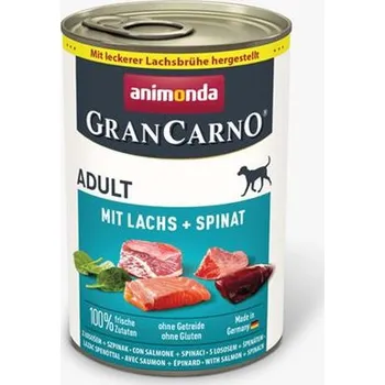 Krmivo pro psa Animonda GRANCARNO® dog adult losos a špenát bal. 6 x 400g konzerva