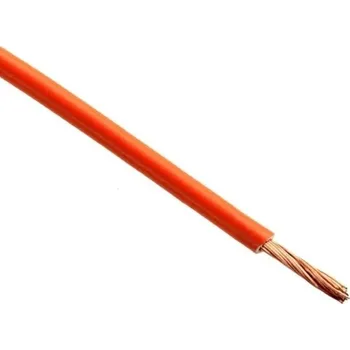 elektrický kabel Vodič CYA H07V-K 2,5 Prysmian, oranžový