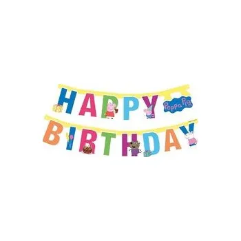 Girlanda prasátko Pepa 140cm - tib