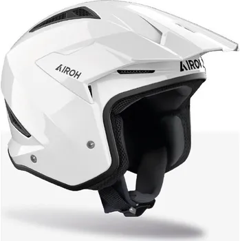 Helma na motorku přilba TRR 2 Color AIROH (bílá lesklá) 2026 XL