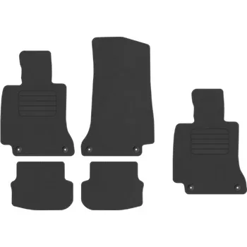 autokoberec Kobercové rohožky Edecor velurové 5 ks