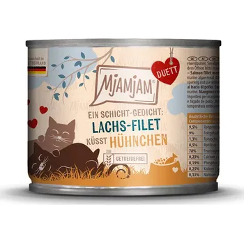 Krmivo pro kočku MjAMjAM Duett Filet z lososa líbá kuřecí 6x190 g