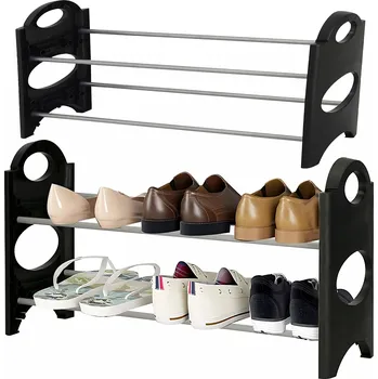 Botník RETOO 62 x 35 x 18 cm černý