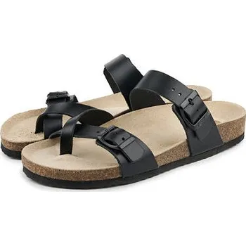 Dámská zdravotní obuv Vlnka Dámské korkové anatomické nazouváky Viola černá velikost obuv dospělí 38