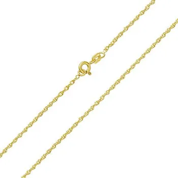 Řetízek Zlatý řetízek Singapur ze žlutého zlata - 1,7 mm varianta 38 cm FNN1135NGY-38 cm