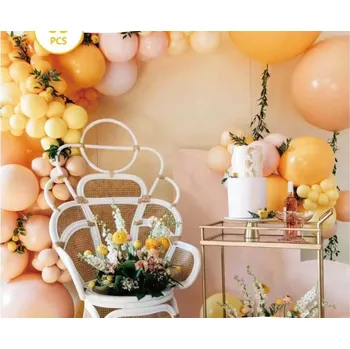 Balónek BALÓNKOVÁ GIRLANDA BALÓNKY na Svatba Narozeniny citrusů