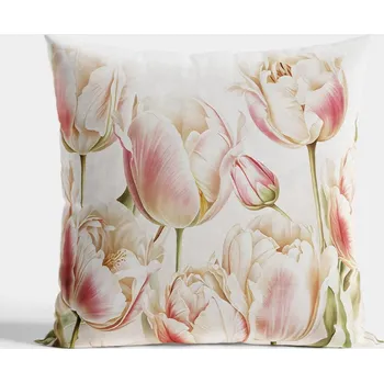 Povlak na dekorativní polštářek TULIPÁN Dekorační povlak na polštář VELVET, 40x40 cm, barva 001