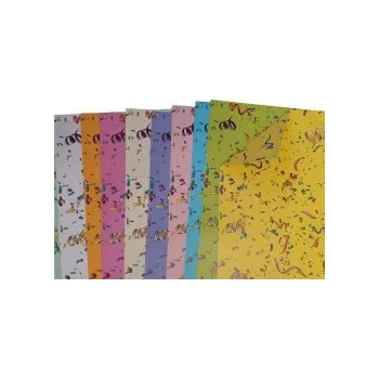 Barevný papír Vzorovaný karton 64 - Karneval A3 10 ks 9264