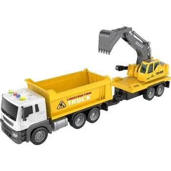 autíčko Bavytoy Nákladní auto s bagrem