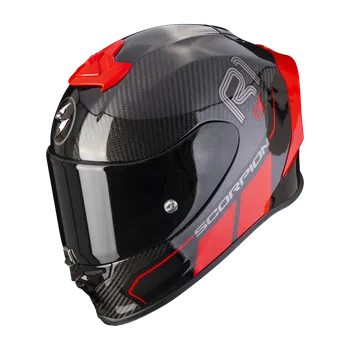 Motodoplněk Moto přilba SCORPION EXO-R1 EVO CARBON AIR CORPUS II červená XS