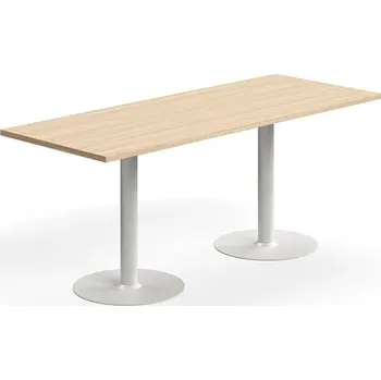 Jídelní stůl Stůl VERTICUS, 1800x700x720 mm, dub/bílá