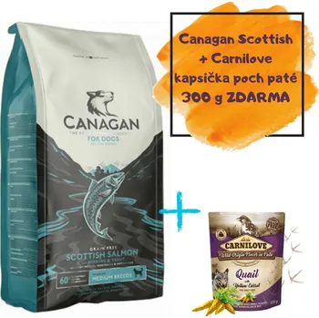 Krmivo pro psa CANAGAN Scottish Salmon Small breed 6 kg + DOPRAVA ZDARMA