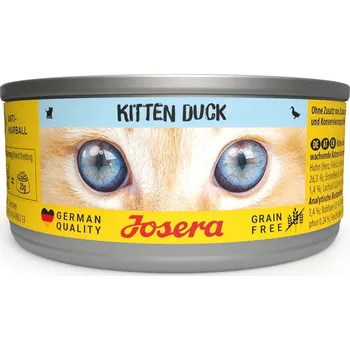 Volný čas Josera Kitten mokré krmivo kachna 12x85 g