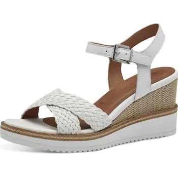 Dámské lodičky TAMARIS dámské sandály 1-28351-44 Barva: bílá, Velikost: 37