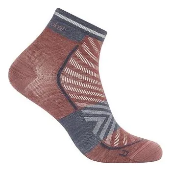 Pánská móda Ponožky Merino Blend Run Ultralight Mini Icebreaker Carob velikost oblečení L