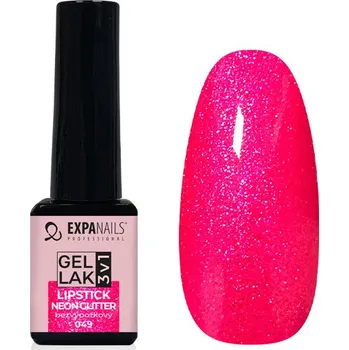 Lak na nehty Expa Nails Gel lak 3v1 5ml Magenta neon