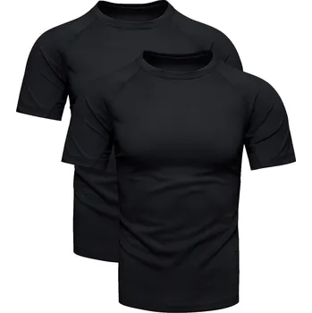 Pánské tričko Recea Pánská sada triček Shehur černá S