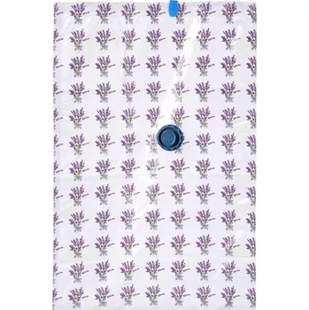 Povlečení Vakuový pytel na oblečení na oblečení, povlečení, deky - levandulová vůně, 120x80 cm