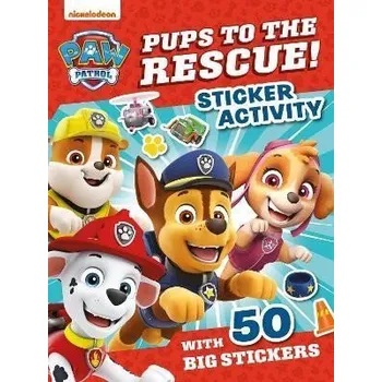 Cizojazyčná kniha PAW Patrol Pups to the Rescue! Sticker Activity - Patrol Paw