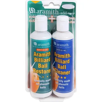 Kulečníkový stůl Čistič a obnovovač koulí Aramith set 2ks