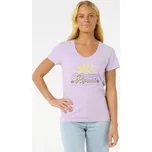RIP CURL triko - Cala V-Neck Tee Lilac (108) velikost: S