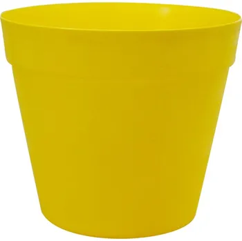 Květináč Květináč Loft 220x200 mm žlutá