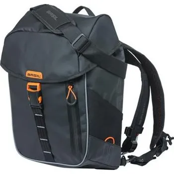 batoh na kolo Basil batoh Miles Tarpaulin 17l (black/orange)